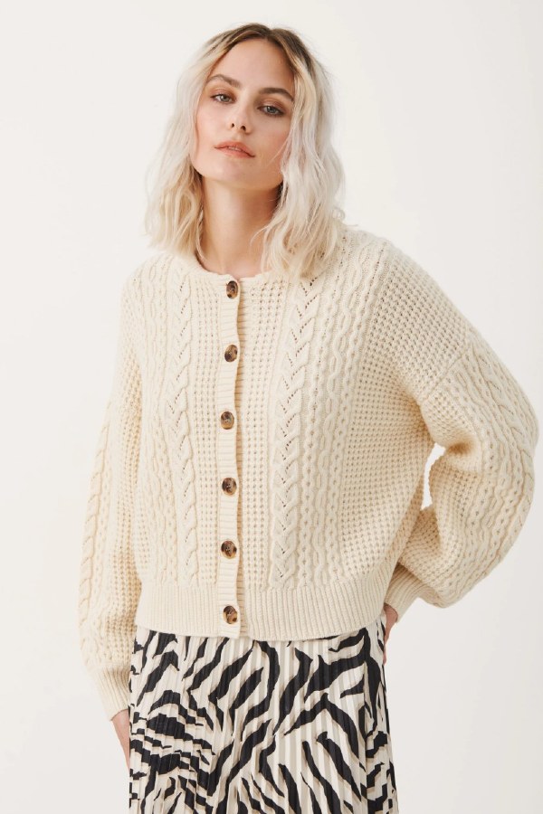Part Two Verda Cable Cardigan - Fishers