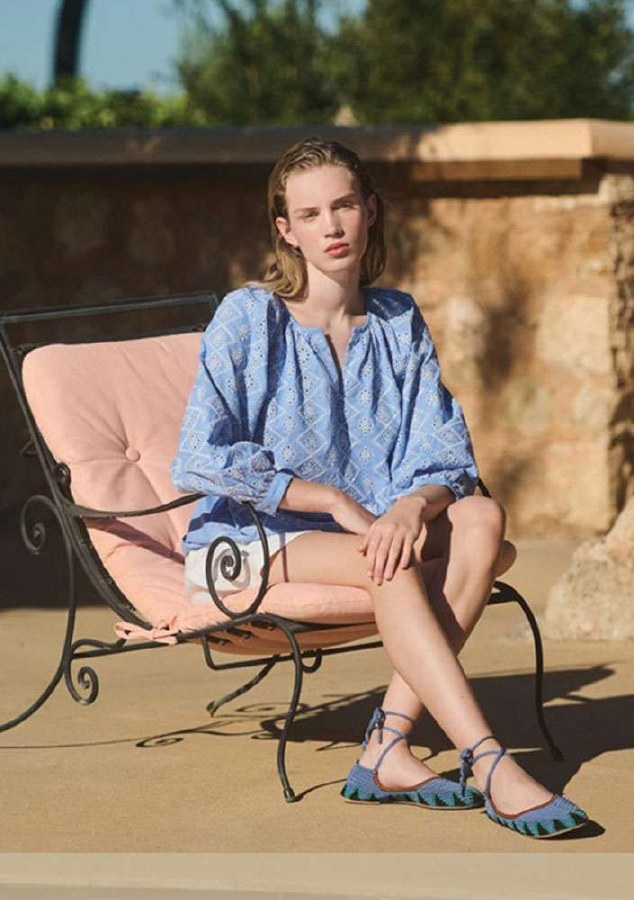 Marina V Broderie Anglaise Top