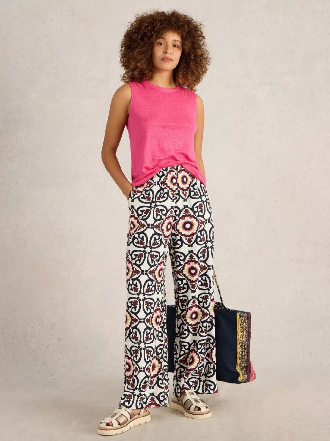 White Stuff Lucy Blend Linen Trouser