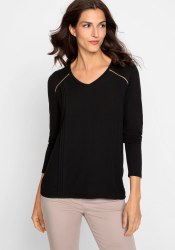 Additional picture of Olsen Crepe Sparkle Top