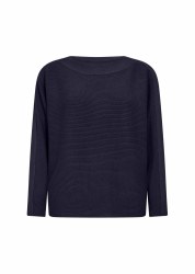 Additional picture of Soya Concept Batwing Jumper M Navy