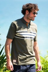 Additional picture of Brakeburn Chest Stripe Polo