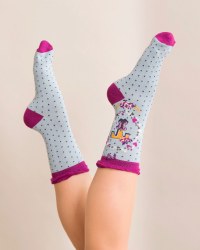 Additional picture of Powder A-Z Socks T
