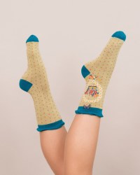 Additional picture of Powder A-Z Socks W