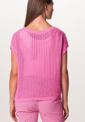Additional picture of Bianca Romy Open Knit Vest