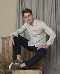 Additional picture of Magee Merino Modal Shirt