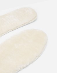 Additional picture of Joules Fleece Insoles Natural