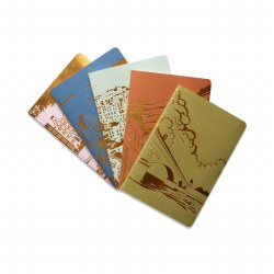 Additional picture of Set of 5 World Travel destinations Notebook