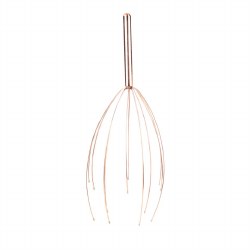 Additional picture of Kikkerland Head Massager Copper