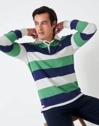 Additional picture of Crew Stripe Rugby Top