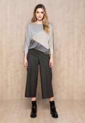 Additional picture of Bianca Parigi Culottes 10 Grey