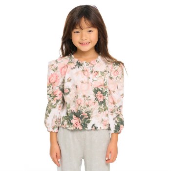 Ruffle Pocket Tee Garden 5