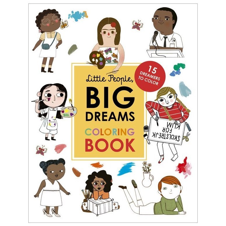 Little People Big Dreams Coloring Book City Sprouts