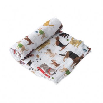 Muslin Swaddle Woof