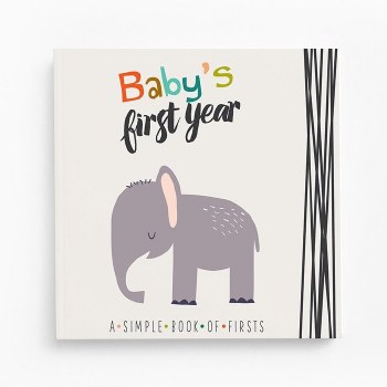 Baby's First Year Little Animal Lover Memory Book