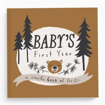 Baby's First Year Little Camper Memory Book