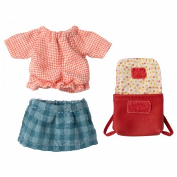 Clothes and Bag Big Sister Red