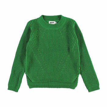 Gillis Sweater Green Bee 3/4