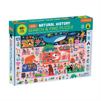 Natural History Museum Search &amp; Find 64-Piece Puzzle