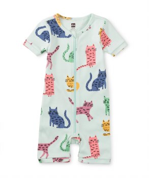 SS Baby PJs Colorful Cats 3-6M