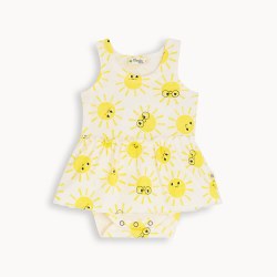 Brora Skirted Onesie Sun 0-3M