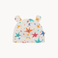Cecil Baby Hat Stars 0-6M