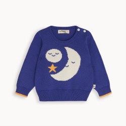 Tummel Moon Sweater Bl 3-6M
