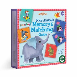 Nice Animals Memory Match Game
