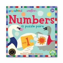 Preschool Numbers Puzzle Pairs