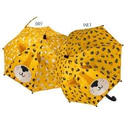 Color Changing 3-D Umbrella Leopard