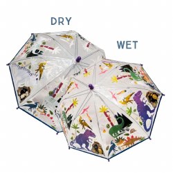 Color Change Umbrella Dino Clear