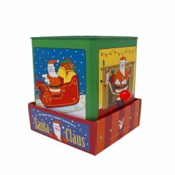 Jack-in-the-Box Santa
