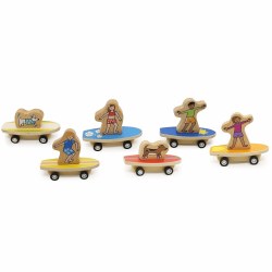 Surf's Up Dude Pull Back Racer