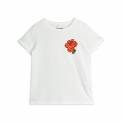 Roses SP SS Tee White 6/7Y