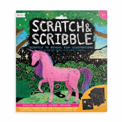 Scratch & Scribble Kit Magical Unicorn