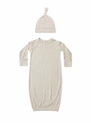 Bamboo Gown Set Speckle NB