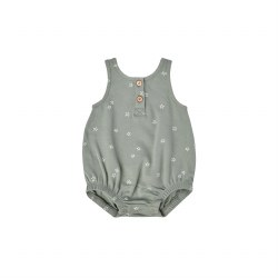Bubble Stars Sea Green 6-12M