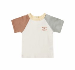 Color Block SS Raglan 0-3M