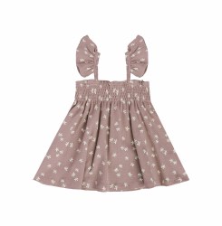 Smock Dress Butterflies 0-3M