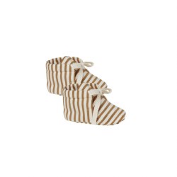 Baby Boots Walnut Strp 6-12M