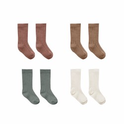 Ribbed Socks 4-Pack 12-24M