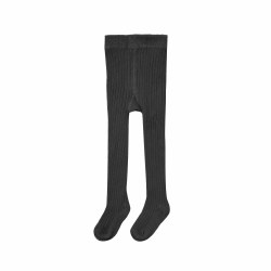 Ribbed Tights Black 0-6M