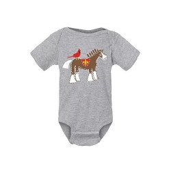 Cardinal Clydesdale Onesie 3-6M