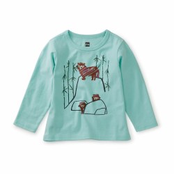 Bear Friends LS Baby Tee 9-12M