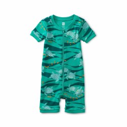 Swim Turtles SS Baby PJ 12-18M
