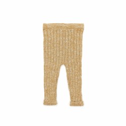 Knitted Leg Gold Marl 12-18M