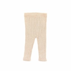 Knitted Leg Shell Pink 12-18M