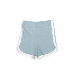 Rib Short Blue/Nat 0-3M