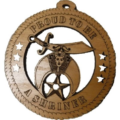 LAZER CUT SHRINER WOOD