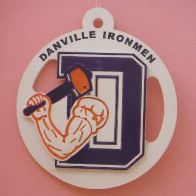 DANVILLE IRONMAN ORN